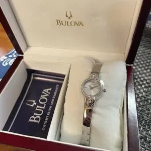 Bulova Woman’s Watch - New without tags. Still has protective film on back. s-l400.jpg main image 2